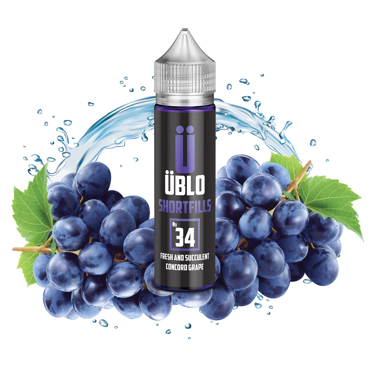 Shortfill E-liquid – No34 Concord Grape 60ML