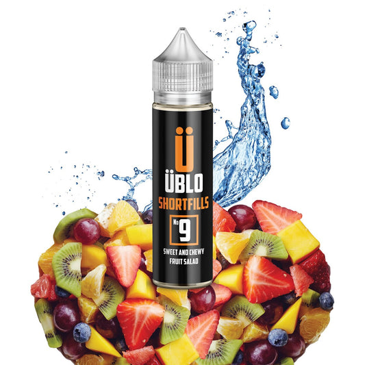 Shortfill E-liquid – Number No9 Sweet and Chewy Fruit Salad 60ML