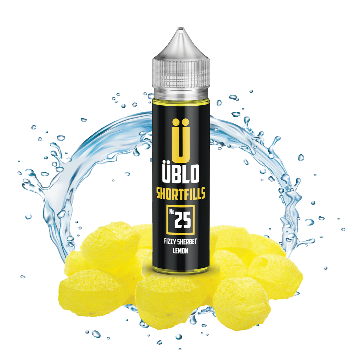 Shortfill E-liquid – No25 Fizzy Sherbert Lemon 60ML