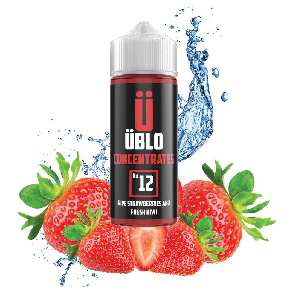 E-liquid Flavour No12 Concentrate Ripe Strawberries & Fresh Kiwi 100ML