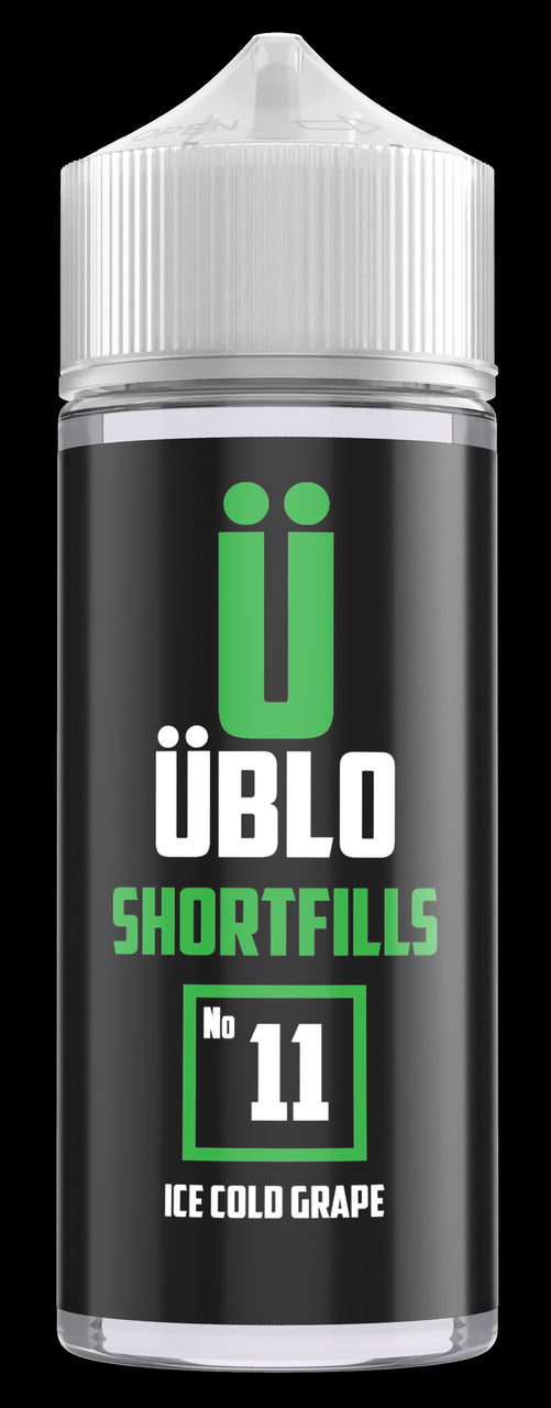 ÜBLO Shortfill – No11 Ice Cold Grape 120ML