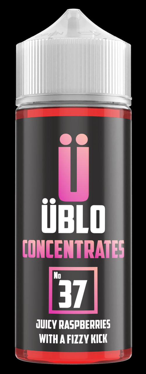 Üblo No37 Concentrate Juicy Raspberries Fizzy Kick 100ML