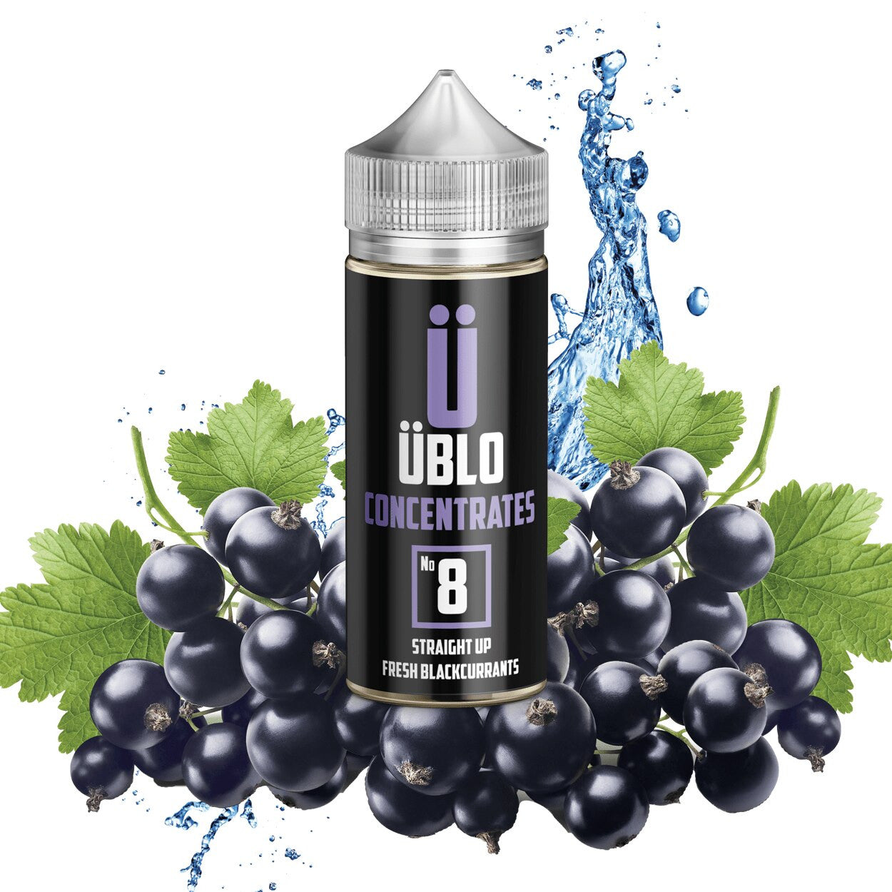 E-liquid Flavour No8 Eliquid Concentrate Fresh Blackcurrant 100ML
