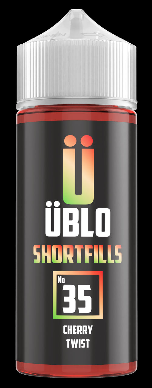 ÜBLO Short fill – No35 Cherry Twist 120ML