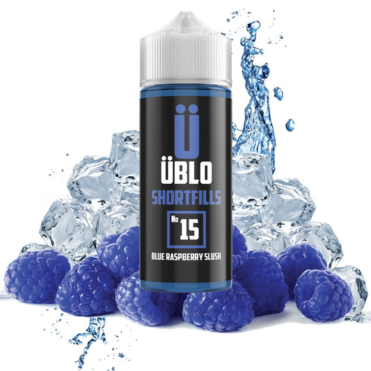 Shortfill E-liquid – No15 Blue Raspberry Slush 120ML