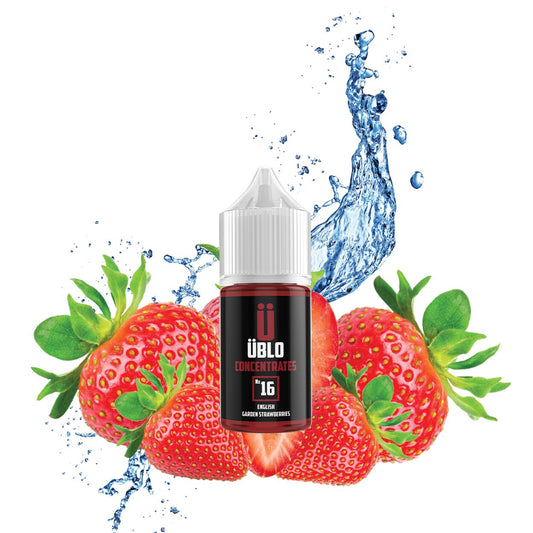 E-liquid Flavour No16 Concentrate English Garden Strawberries 30ML