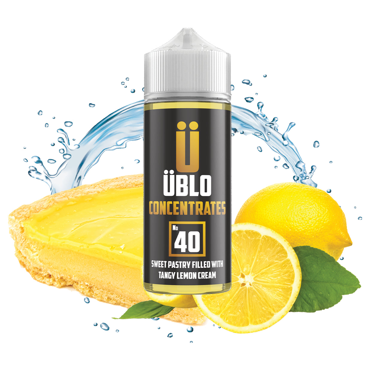 E-liquid Flavour No40 Concentrate Sweet Pastry Tangy Lemon Cream 100ML