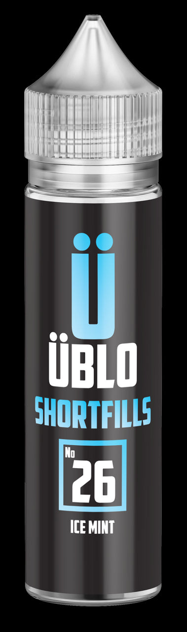 ÜBLO Shortfill – No26 Ice Mint 60ML