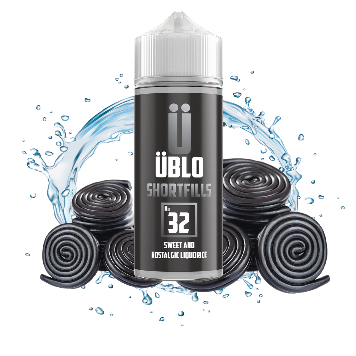Shortfill E-liquid – No32 Nostalgic Liquorice 120ML
