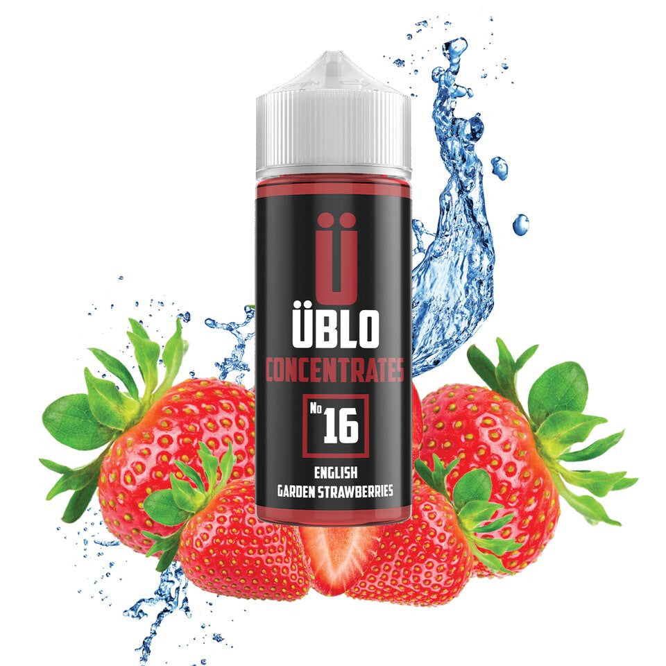 E-liquid Flavour No16 Concentrate English Garden Strawberries 100ML