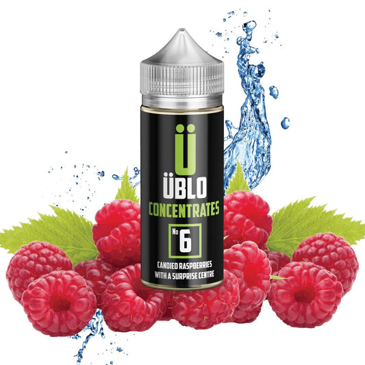 E-liquid Flavour No6 Concentrate Candied Raspberries With A Surprise Centre 100ML