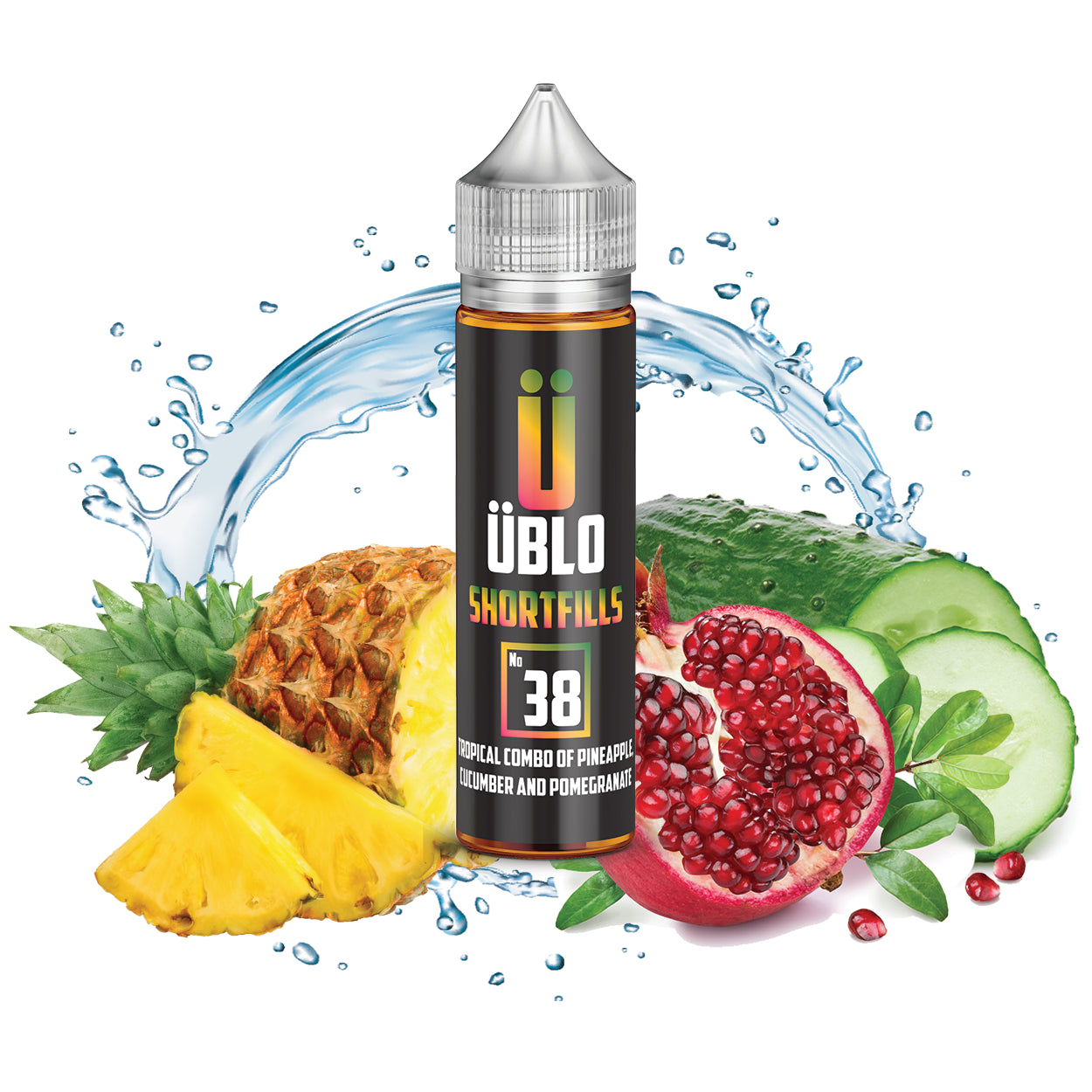 Shortfill E-liquid – No38 Tropical Combo 60ML