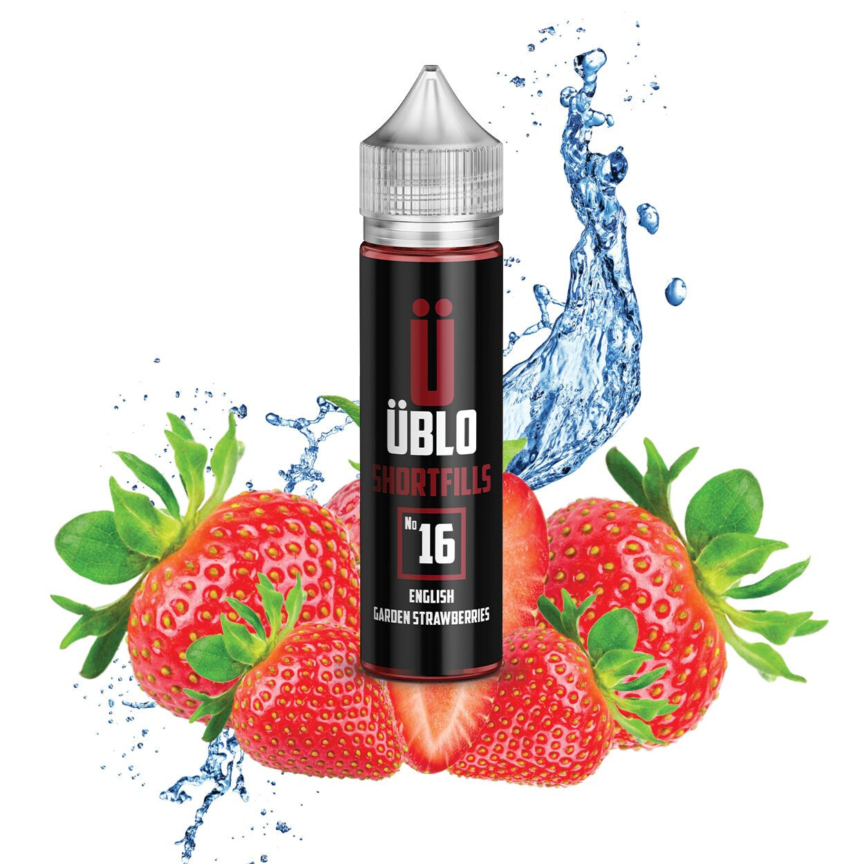 Shortfill E-liquid – No16 English Garden Strawberries 60ML