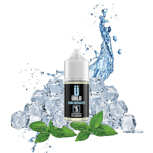 E-liquid Flavour No5 Concentrate Icy Cold Blast With Frozen Mint 30ML