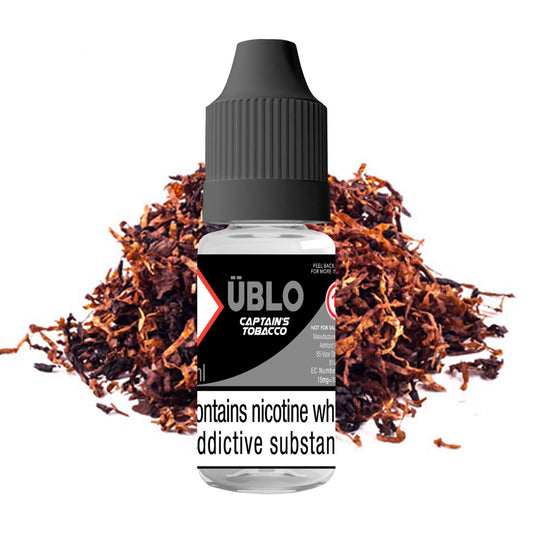Ublo Captains Tobacco 10ml E-liquid